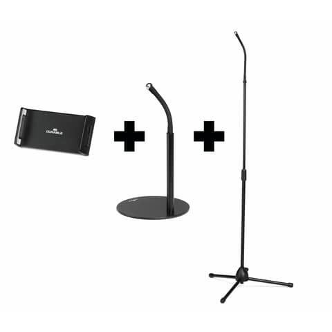 Supporto da tavolo e pavimento per tablet - TWIST COMBI - da 4,3'' a 13'' - Dur…
