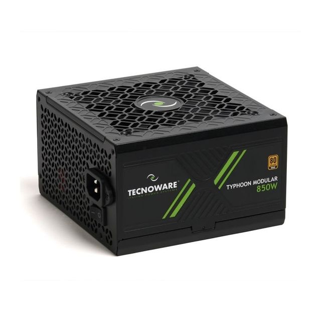 TECNOWARE TYPHOON ALIMENTATORE MODULARE 850 W 80 PLUS GOLD COMPLETAMENTE MODULA…