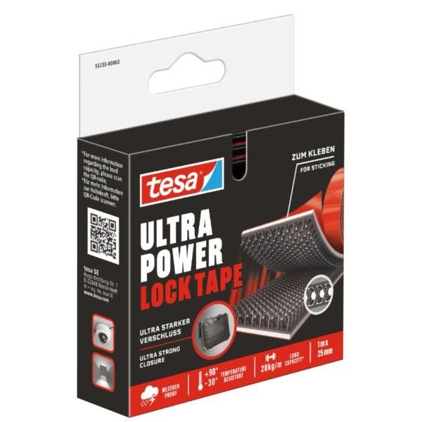 TESA ULTRAPOWER LOCK STRIPS NASTRO A STRAPPO ROTOLO DA 25 mm X 1 MT TENUTA EXTR…