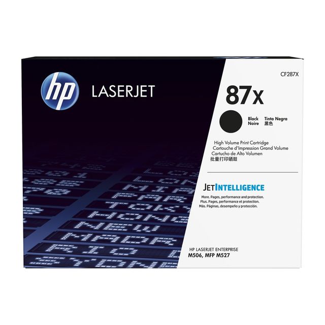 TONER HP LASER CF287A NERO COMP. 18000PG