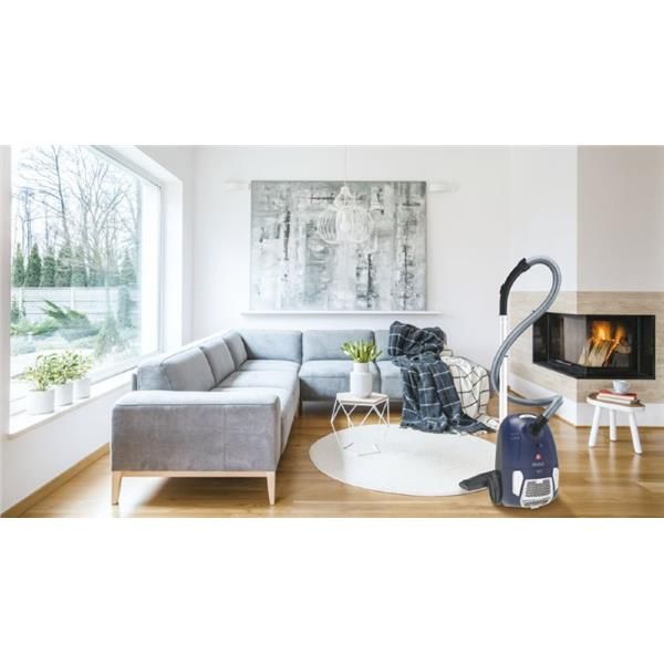 Hoover Brave BV60PET 011 - Aspirapolvere - a traino - con sacchetto - blu elega…