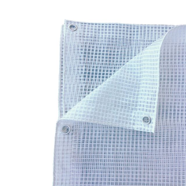 Telo retinato Jolly - per coperture - 300 x 300 cm - PE - trasparente - Garden …