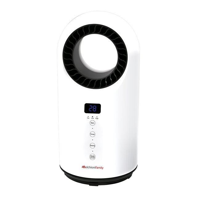 Termoventilatore ceramico Storm - senza pale - 1500 W - bianco - Melchioni fami…