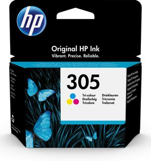 Hp - Cartuccia Ink originale - 305 - C/M/Y - 3YM60AE - 100 pag