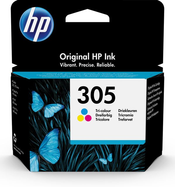 Hp - Cartuccia Ink originale - 305 - C/M/Y - 3YM60AE - 100 pag