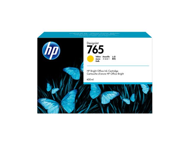 Hp - Cartuccia ink - 765 - Giallo - F9J50A - 400 ml