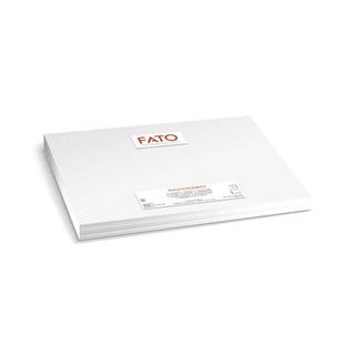 Tovaglietta Easy Ecolabel - in fibra riciclata - 30 x 40 cm - bianco - Fato - c…