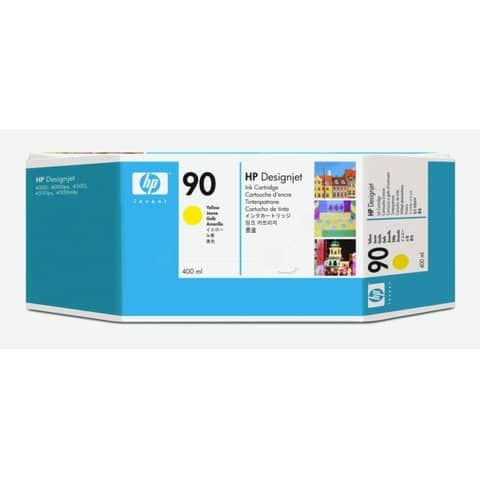 Hp - Cartuccia ink - 90 - Giallo - C5065A - 400ml
