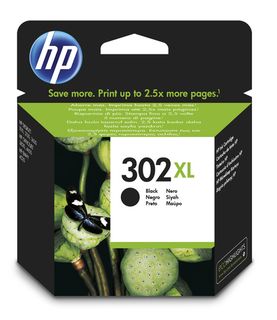 Hp - Cartuccia ink originale - 302XL - Nero - F6U68AE - 480 pag
