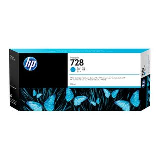 Hp - Cartuccia ink originale - 728 - Ciano - F9K17A - 300ml
