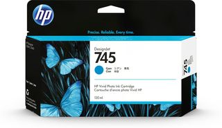 Hp - Cartuccia ink originale - 745 - Ciano fotografico - F9J97A - 130ml