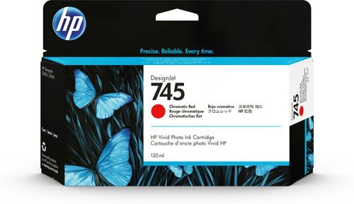 Hp - Cartuccia ink originale - 745 - Rosso cromatico - F9K00A - 130ml