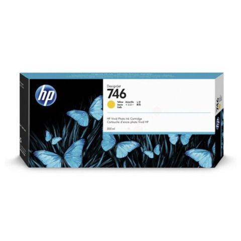 Hp - Cartuccia ink originale - 746 - Giallo - P2V79A - 300ml