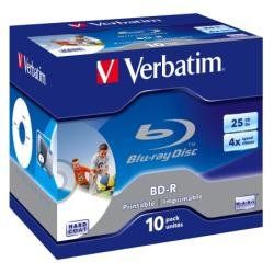 VERBATIM BLU RAY DISC 25GB 6X PRINT. C.10 S