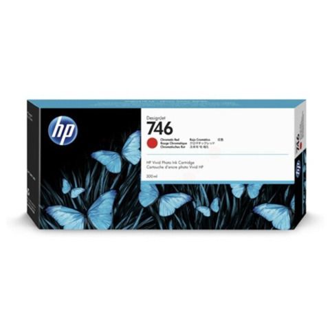 Hp - Cartuccia ink originale - 746 - Rosso - P2V81A - 300ml