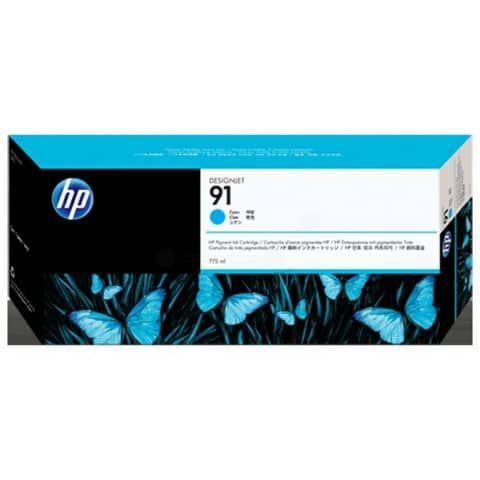 Hp - Cartuccia ink originale - 91 - Ciano - C9467A - 775ml