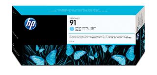 Hp - Cartuccia ink originale - 91 - Ciano chiaro - C9470A - 775ml