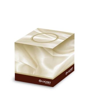 Veline multiuso Cube - 3 veli - 21 x 20 cm - Lucart - conf. 60 pezzi