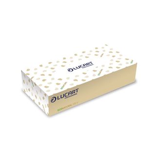 Veline multiuso Econatural - 2 veli - 21 x 20 cm - Lucart - conf. 100 pezzi