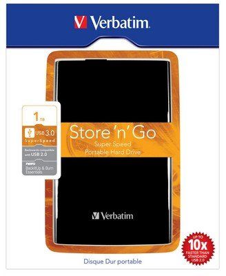 Verbatim - Hard disk Store 'N'Go Usb 3.0 - Nero - 53023 - 1TB