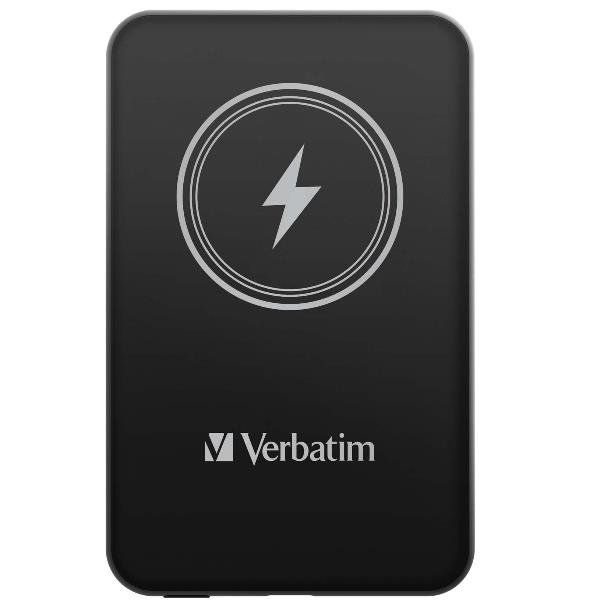 Verbatim - Power Bank Wireless - 5000 mAh - Nero - 32240