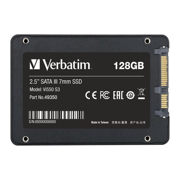 Verbatim - SSD Interno Vi550 SATA III 2.5'' SSD - 49350 - 128GB