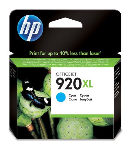 Hp - Cartuccia ink originale - 920XL - Ciano - CD972AE - 700 pag
