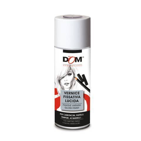 Vernice fissativa - lucida - 400 ml - DOM