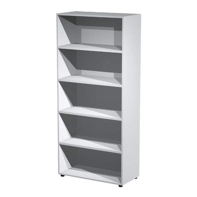 Armadio modulare - a giorno - 90 x 44 x 200 cm - grigio