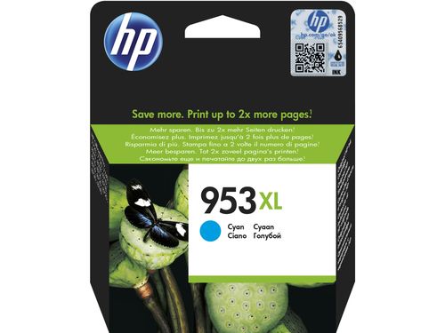 Hp - Cartuccia ink originale - 953XL - Ciano - F6U16AE - 1.600 pag