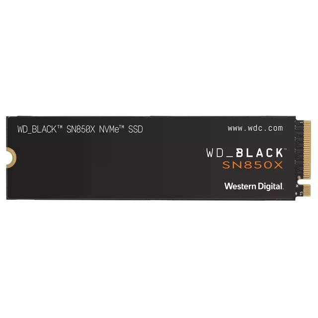 WESTERN DIGITAL SSD INTERNO BLACK SN850X 2TB NVME M.2 2280 PCIE 4.0