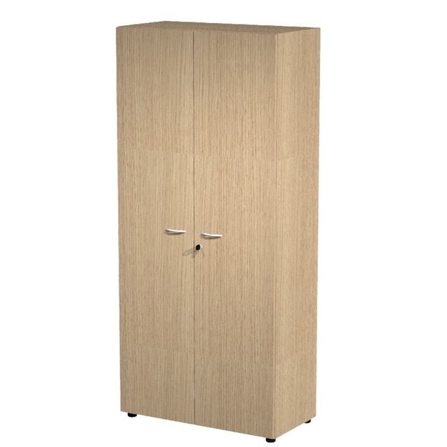Armadio modulare componibile - a 2 ante alte - 90 x 45,8 x 200 cm - rovere