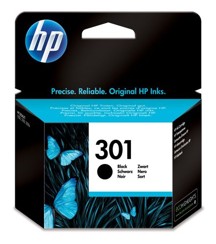 Hp - Cartuccia ink originale- 301 - Nero - CH561EE - 190 pag