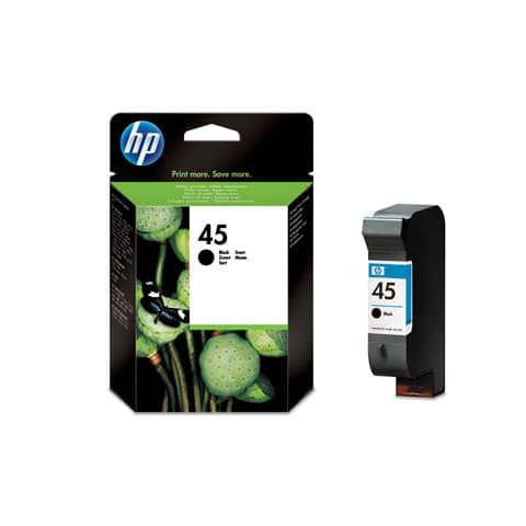 Hp - Cartuccia ink originale- 45 - Nero - 51645A - 930 pag