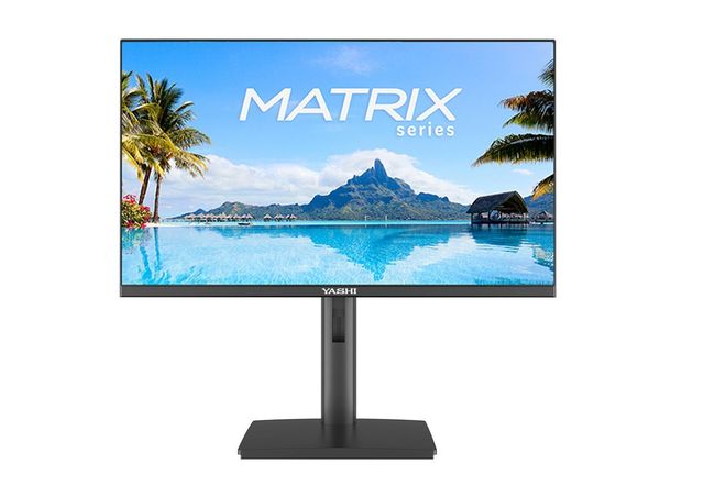 YASHI MONITOR 24 LED VA 16:9 120hz 1MS 300 CDM, REG ALTEZZA, VGA/HDMI, MULTIMED…