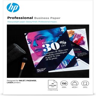 Hp - Confezione da 150 fogli carta professionale lucida HP per getto d'inchiost…