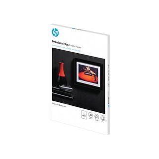Hp - Confezione da 20 fogli carta originale fotografica HP Premium Plus - semi-…