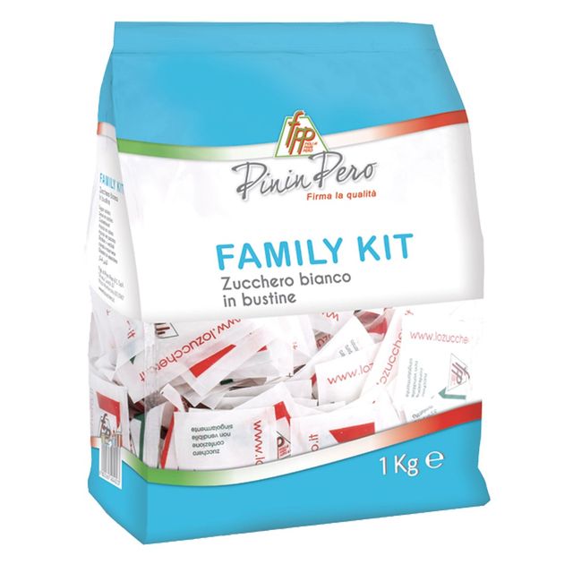 Zucchero semolato - 200 bustine da 5 gr cadauna - FPP