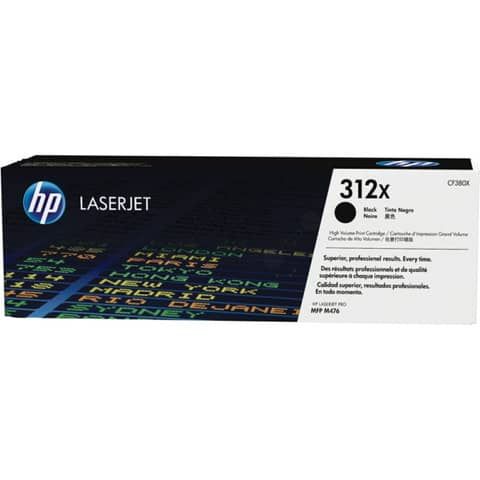 Hp - Toner originale - 312X - Nero - CF380X - 4.400 pag