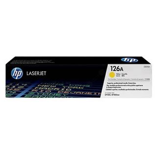 Hp - Toner originale - 126A - Giallo - CE312A - 1.000 pag
