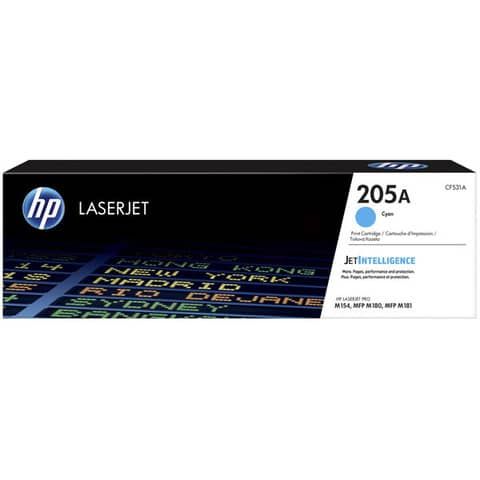 Hp - Toner originale - 205A - Ciano - CF531A - 900 pag