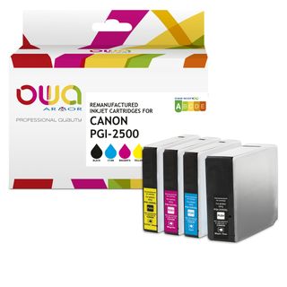 Armor - 4 Cartucce compatibili per Canon PGI-2500 XL - BK/C/M/Y - PGI-2500XL - …