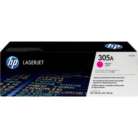Hp - Toner originale - 305A - Magenta - CE413A - 2.600 pag