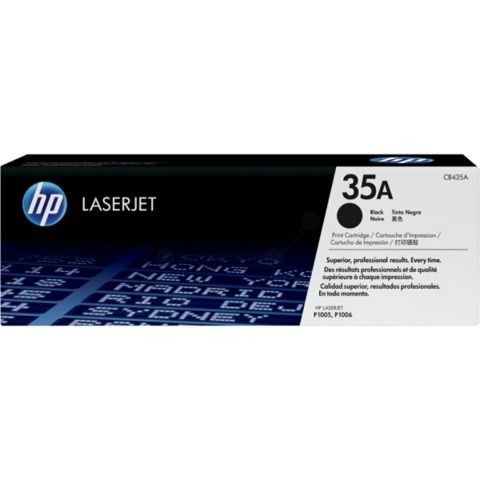 Hp - Toner originale - 35A - Nero - CB435A - 1.500 pag