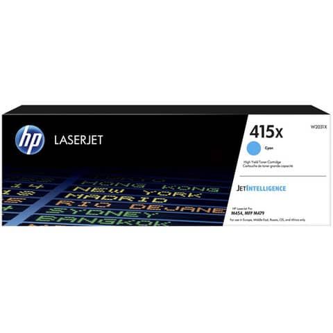 Hp - Toner originale - 415X - Ciano - W2031X - 6.000 pag