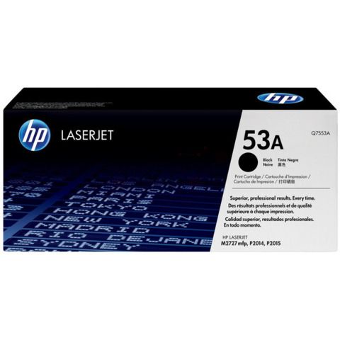 Hp - Toner originale - 53A - Nero - Q7553A - 3.000 pag