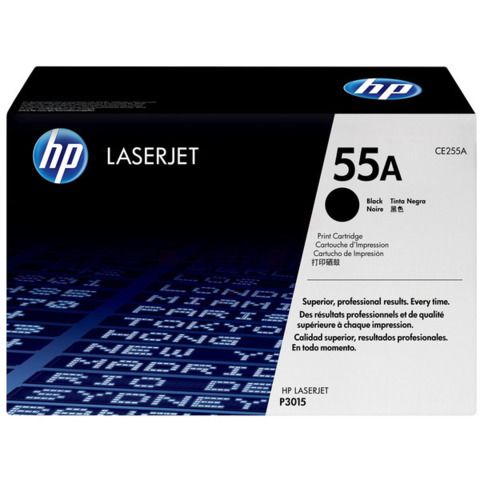 Hp - Toner originale - 55A - Nero - CE255A - 6.000 pag