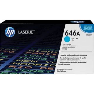 Hp - Toner originale - 646A - Ciano - CF031A - 12.500 pag