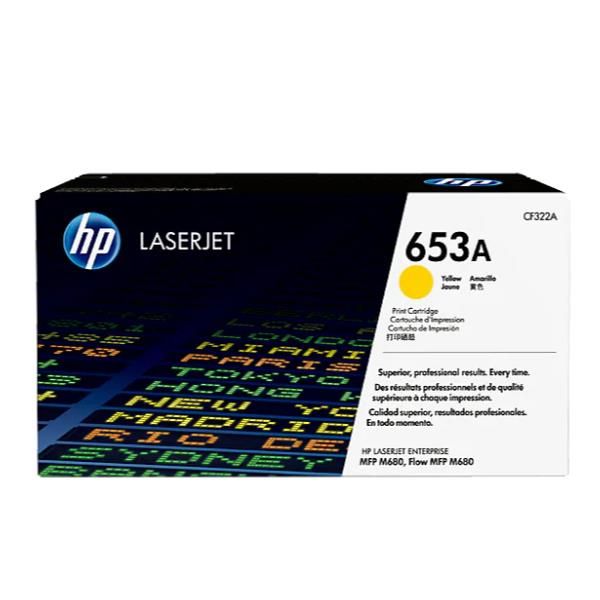 Hp - Toner originale - 653A - Giallo - CF322A - 16.500 pag