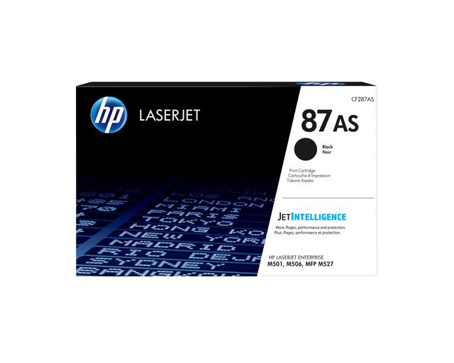 Hp - Toner originale LaserJet HP 87 AS - Nero - CF287AS_6.000 pag